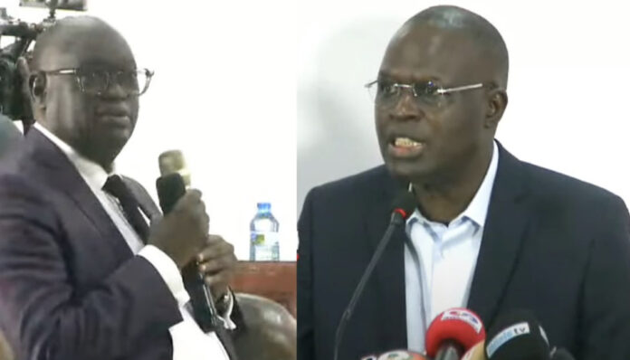 Tensions au sein de l’ATEL : Maître El Hadji Diouf remis à sa place par Khalifa Sall – « Nous en arrêtons là » (Vidéo)