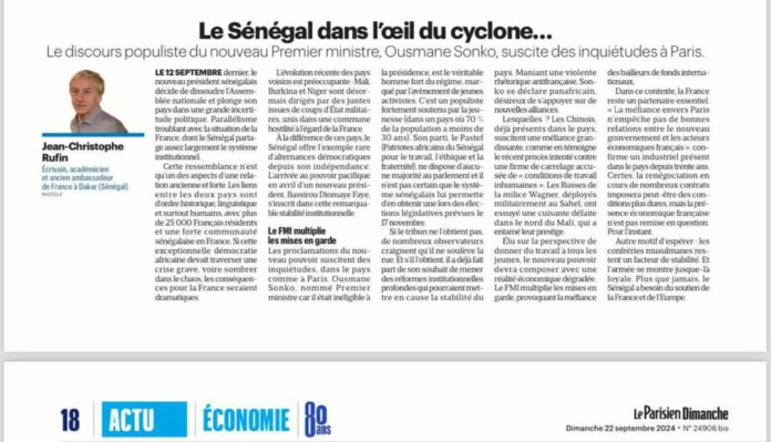 « La France est si désespérée qu’elle cherche à opposer le Président Diomaye et son PM Ousmane Sonko… », Guy Marius Sagna